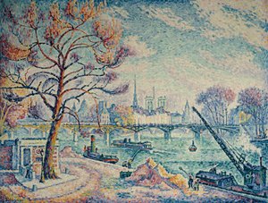 Pont des Arts alkotó: Paul Signac