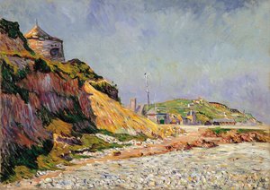 Port-en-Bessin, The Beach alkotó: Paul Signac