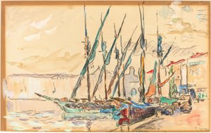 St Tropez alkotó: Paul Signac