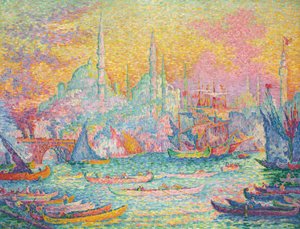 Az Aranyszarv, Konstantinápoly, 1907. alkotó: Paul Signac