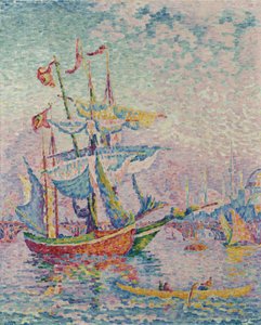 Az Aranyszarv. A híd, 1907 alkotó: Paul Signac