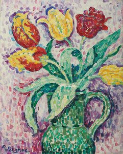 A zöld váza, 1920 alkotó: Paul Signac