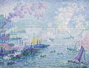 A rotterdami kikötő alkotó: Paul Signac
