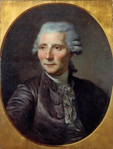 Férfiportré (korábban Pierre Augustin Caron de Beaumarchais-szal (1732-1799) azonosították) Paul Constant Soyer (1823-1903) festménye (Jean Baptiste Greuze festményéről), olaj, vászon