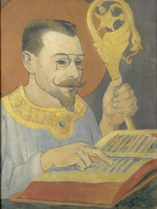 Paul Ranson portréja Nabi jelmezben, 1890. alkotó: Paul Sérusier