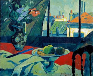 Csendélet, a művész műhelye Paul Serusier festménye (1863-1927) 1891 V. 0,6x0,73 m Párizs, Muse d