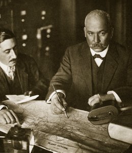 Dr. Vasquez Gomez a New York-i Imperial Hotelben, 1911-ben alkotó: Paul Thompson