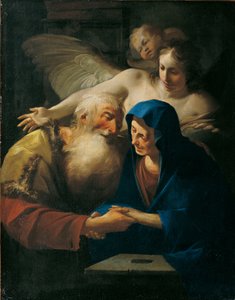 Joachim és Anna alkotó: Paul Troger