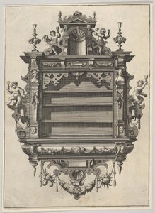 Falra szerelhető polcegység a Verscheyden Schrynwercktől ... [Plusieurs Menuiseries ...], 1658.