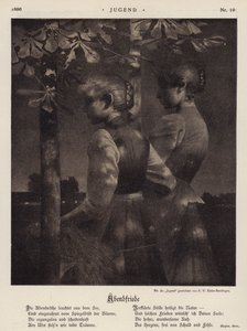 Esti béke (litho) alkotó: Paul Wilhelm Keller-Reutlingen