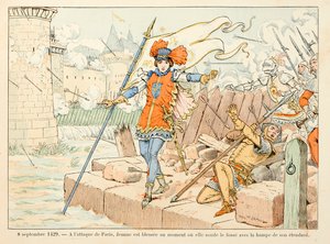 Illusztráció Theodore Cahu „” Jeanne d