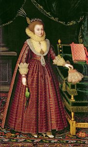 Egy hölgy portréja, esetleg Elizabeth, Kellie grófnője, 1619-20 körül (olaj, vászon)