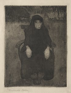 Ülő öregasszony alkotó: Paula Modersohn-Becker