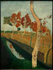 Nyírfák a várároknál alkotó: Paula Modersohn Becker