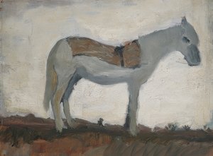 Szamár. 1902 körül alkotó: Paula Modersohn Becker