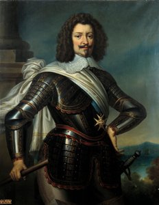 Charles de Lorraine, Joinville hercege, Joyeuse hercege és 4. Guise herceg (1571-1640) Henri de Guise ágyékfia portréja Paulin Guerin (1783-1855) festménye 19. század V. 1,22x0,96 m