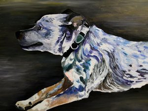 A „Running Blue Dog”