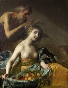Vertumnus és Pomona, XVII. század közepe (olaj, vászon)