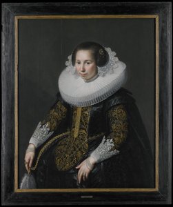 Catharina van Voorst portréja alkotó: Paulus Moreelse