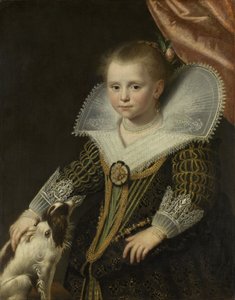 A kis hercegnő néven ismert lány portréja, 1623
