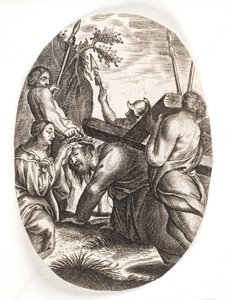 A keresztet hordozó Krisztus alkotó: Paulus Pontius