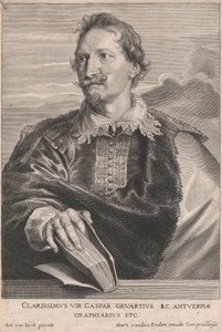 A leghíresebb ember Gaspar Gevartius I.C. Antwerpen, Graphiarius stb.