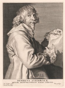 Henricus Steenwyck, a hágai gróf építészeti festője alkotó: Paulus Pontius