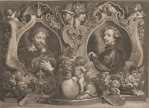 Paulus Pontius - Antonius Van Dyck Eques és Peter Paul Rubens Eques - Google Art Project alkotó: Paulus Pontius