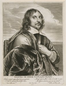 Johannes de Heem portréja alkotó: Paulus Pontius
