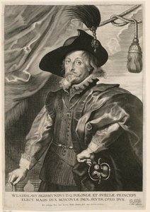 IV. Vasa Ulászló, Lengyelország és Svédország hercegének portréja alkotó: Paulus Pontius