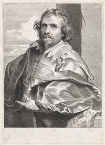 Daniël Mijtens (I) festő portréja alkotó: Paulus Pontius