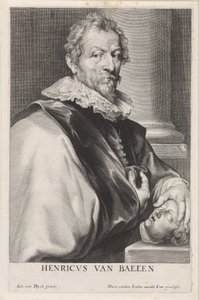 Hendrik van Balen (I) festő portréja alkotó: Paulus Pontius