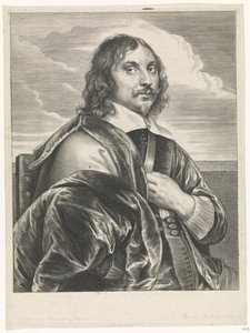 Jan Davidsz festő portréja. a Heem alkotó: Paulus Pontius