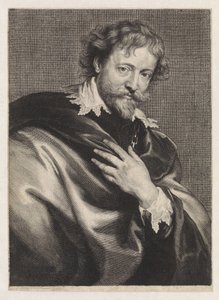 Peter Paul Rubens festő portréja alkotó: Paulus Pontius