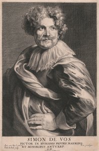 Simon de Vos, nagy és kis emberi alakok festője, Antwerpen alkotó: Paulus Pontius