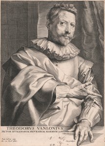Theodore van Lonius, louvaini főemberek emberi alakjainak festője alkotó: Paulus Pontius