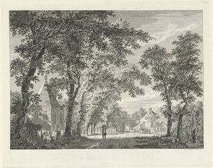 Falukép Driebergenben, 1754