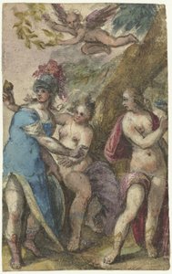 A párizsi ítélet alkotó: Paulus van Wtewael (possibly)