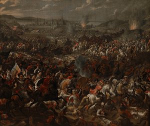 A bécsi csata 1683. szeptember 12-én alkotó: Pauwel Casteels