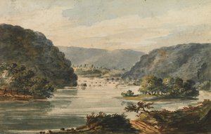 Kilátás a Potomacról a Harpers Ferrynél, 1811-ca. 1813.