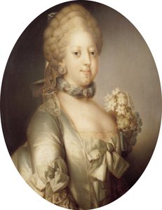 Caroline Matilda, Nagy-Britannia 1751-1775, dán királynő portréja, kb. 1767.