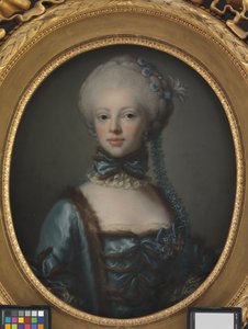 Eleonóra Agnes Scheel grófnő portréja, született Raben