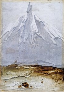Tengerparti táj ronccsal alkotó: Peder Balke