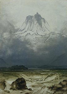 Landscape Study, Észak-Norvégia (olaj, panel)