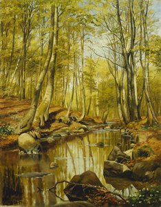 Erdős folyó táj alkotó: Peder Monsted