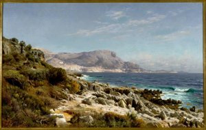 Part Monte Carlo közelében alkotó: Peder Monsted