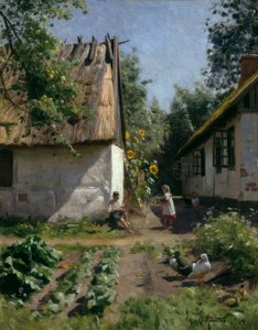Nyári nap alkotó: Peder Monsted