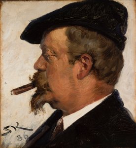 Vilhelm Rosenstand portréja alkotó: Peder Severin Krøyer