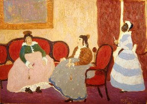 Los Mirinaques, 1925 körül (olaj a fedélzeten) alkotó: Pedro Figari