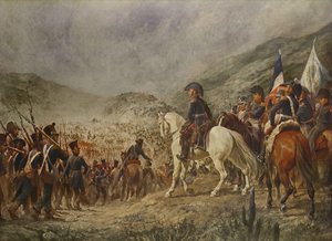 „Chacabuco”-i csata, Chile 1817. február alkotó: Pedro Subercasseux